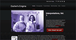 Desktop Screenshot of eschersenigma.com